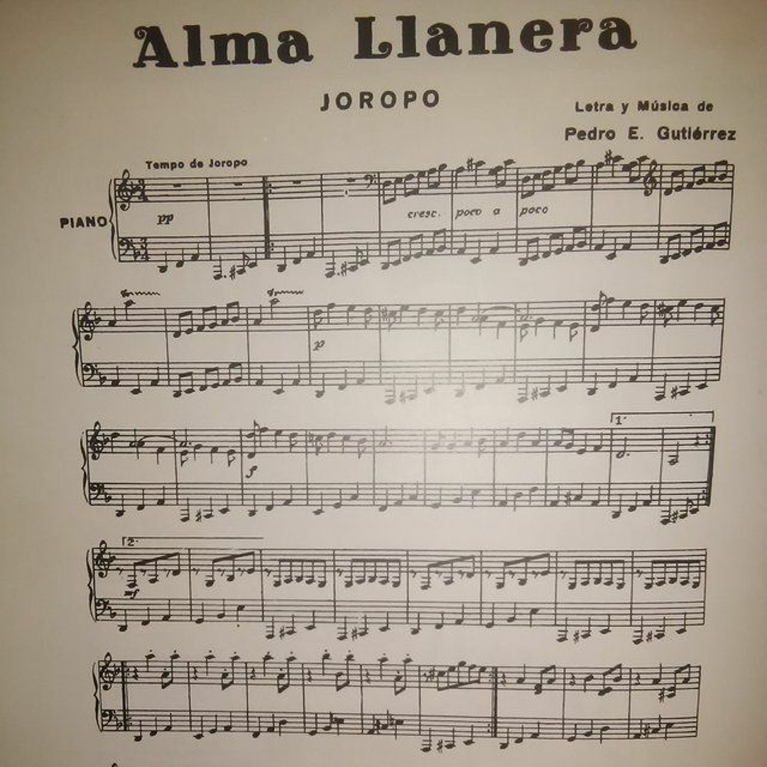 Alma Llanera La canción
